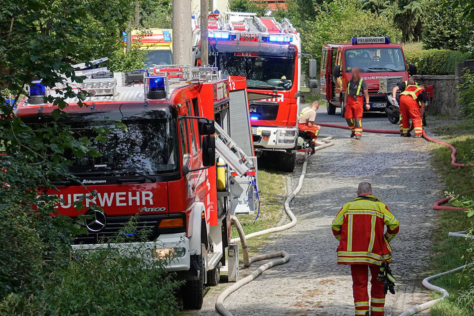 Zahlreiche Kräfte waren vor Ort - verhinderten Schlimmeres.