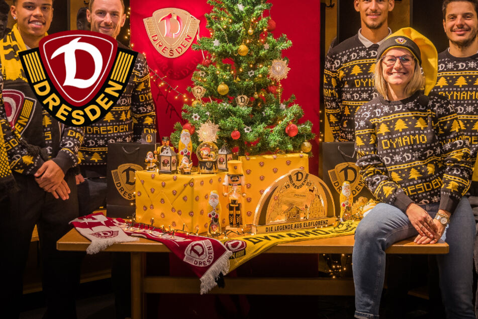 Dynamo-Pullover zu Weihnachten: Schön "hässlich" und der teuerste der Liga