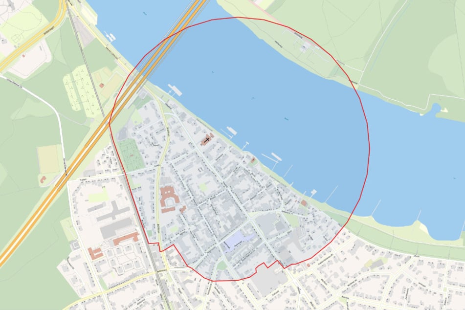 Der Radius der Evakuierung wurde vom Kampfmittelbeseitigungsdienst auf 500 Metern begrenzt.