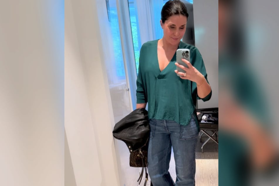 In einem Beitrag auf Instagram teilt Vanessa Blumhagen (48) zunächst ein Foto ihres Körpers vor dem Gewichtsverlust.