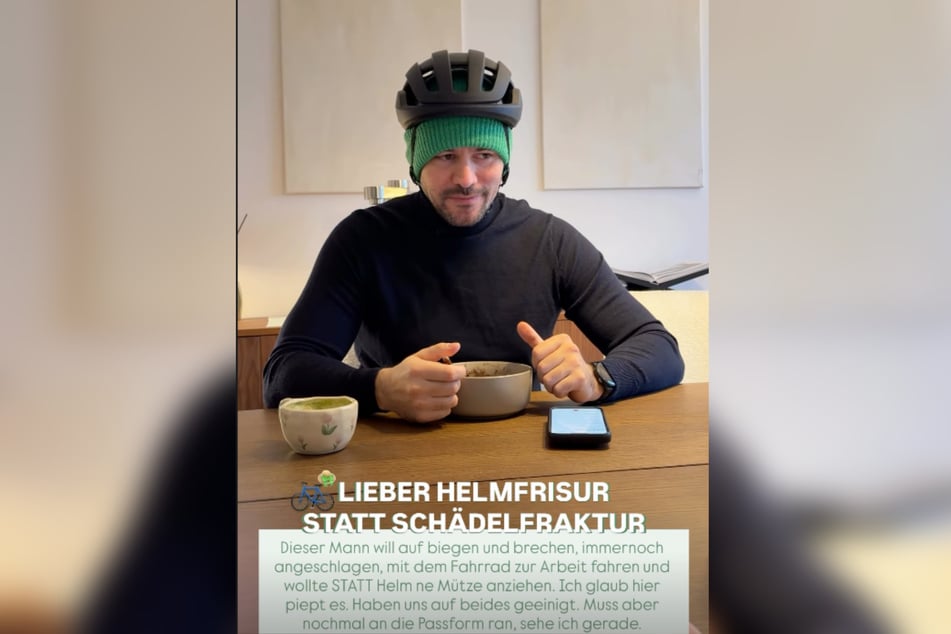 Sebastian Klaus (37) war nicht gerade von seinem Look begeistert.