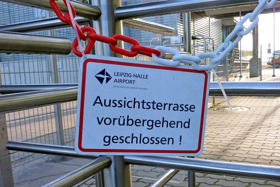 Die Aussichtsterrasse wurde geschlossen.