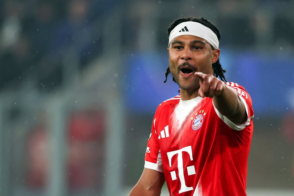 Serge Gnabry brillierte in Halbzeit eins ebenfalls, wurde zur Pause aber für Jamal Musiala ausgewechselt.