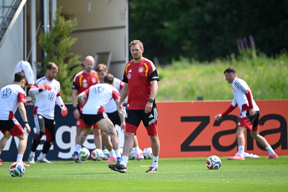 Abschlusstraining vor dem Länderspiel gegen Finnland in Herzogenaurach.