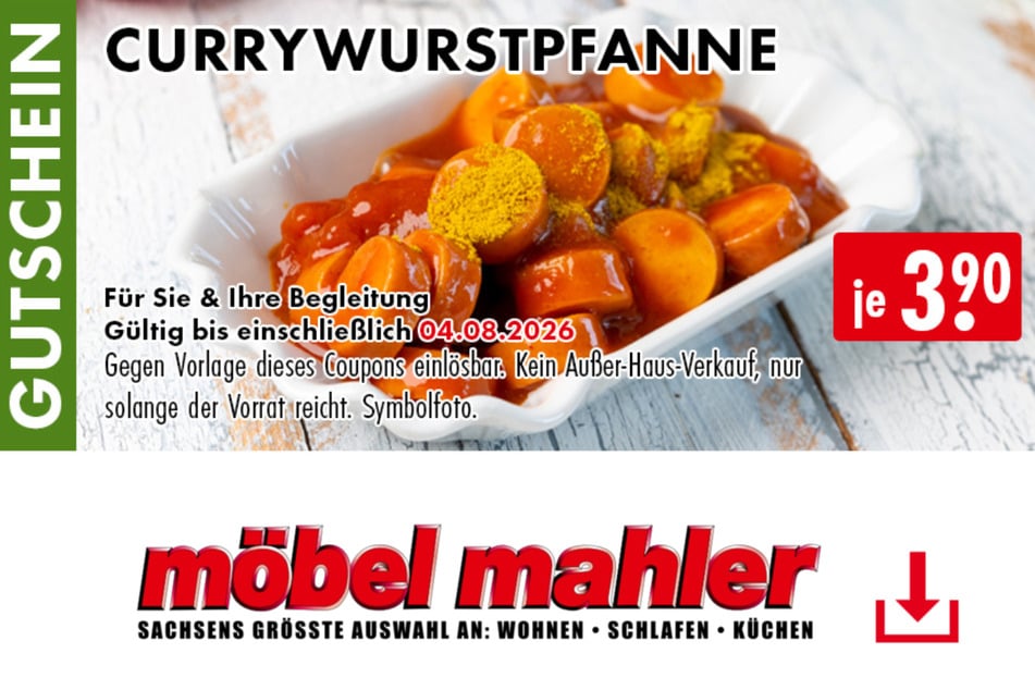 Einfach Gutschein herunterladen, an der Kasse vorzeigen und schmecken lassen.