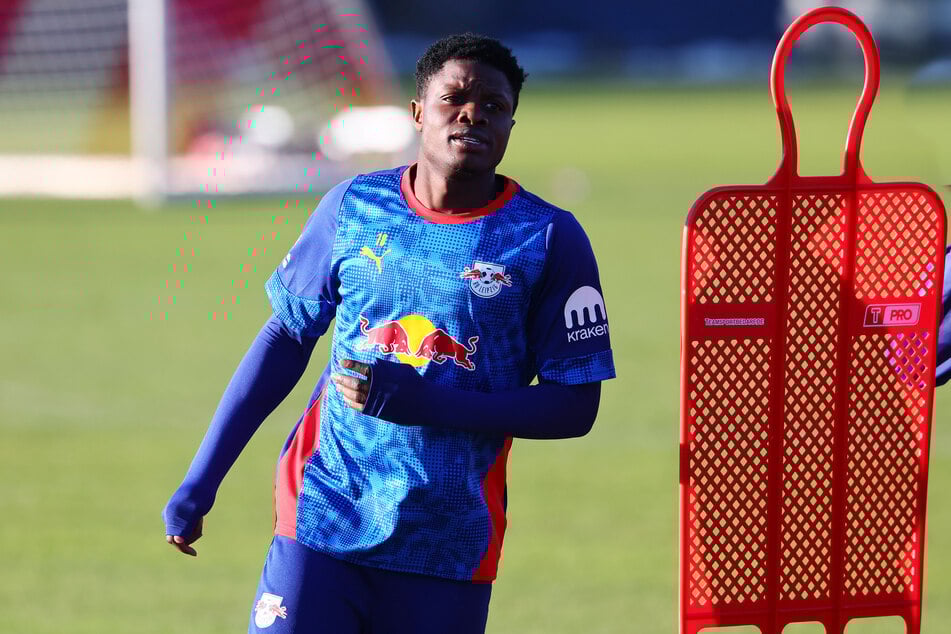 Suleman Sani (19) wird RB Leipzig ein paar Wochen fehlen. Er hat sich im Training eine Bänderverletzung zugezogen.