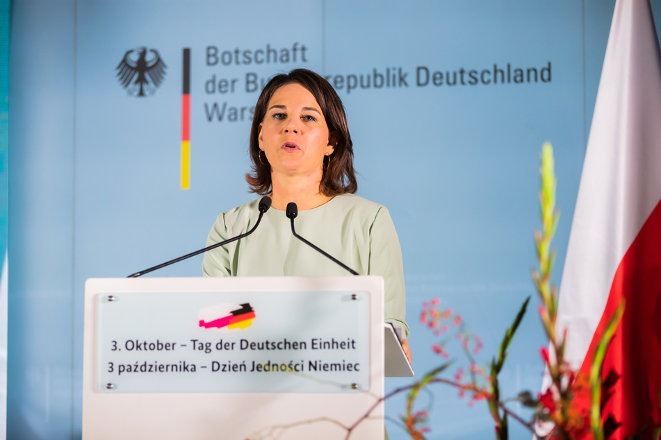 Bundesaußenministerin Annalena Baerbock (41).