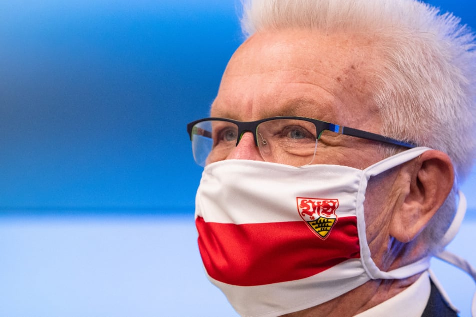 Baden-Württembergs Ministerpräsident Winfried Kretschmann (72, Grüne).