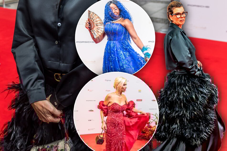 Leipzig: Vom Mantel zum Meisterwerk: So entstand das Opernball-Kleid des Abends