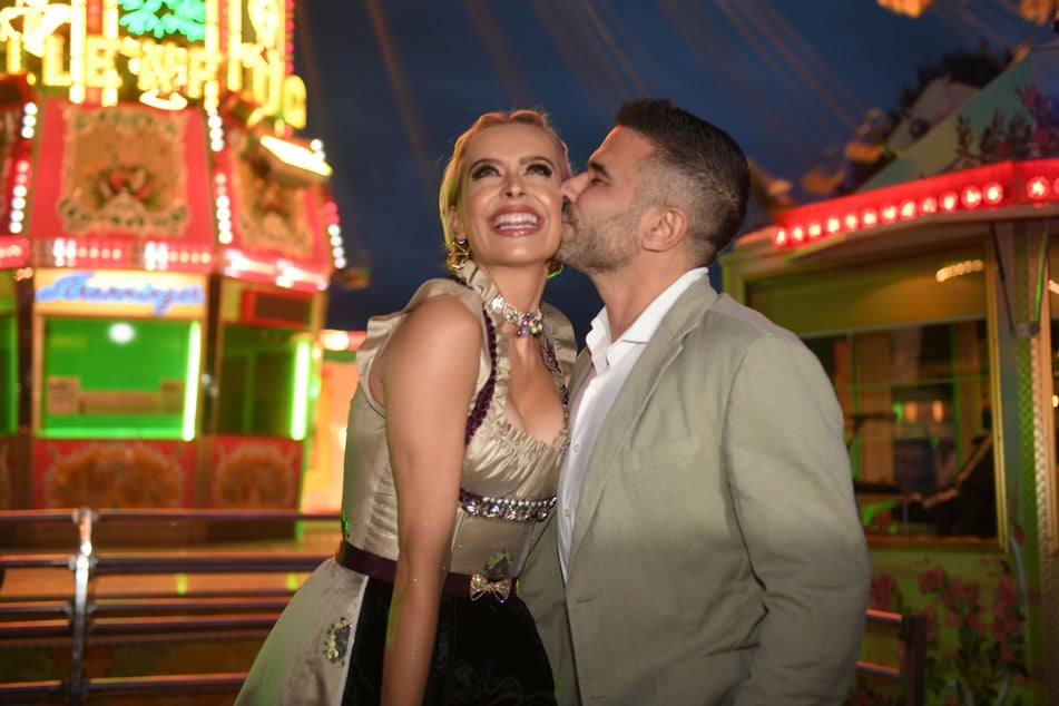 So verliebt zeigten sich Verena Kerth und Marc Terenzi (47) vor ihrer Skandal-Nacht.