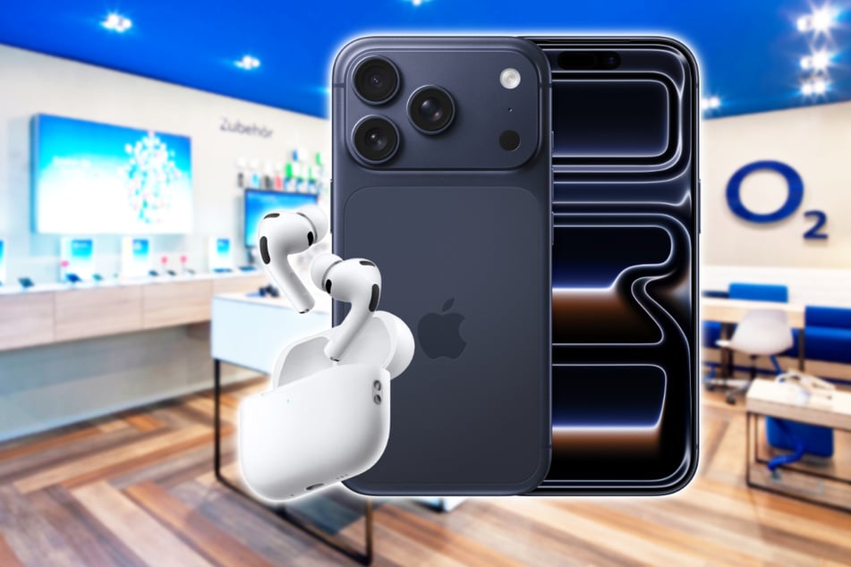 iPhone 17 Pro Max mit AirPods Pro 3 für nur 1 Euro bei o2 sichern