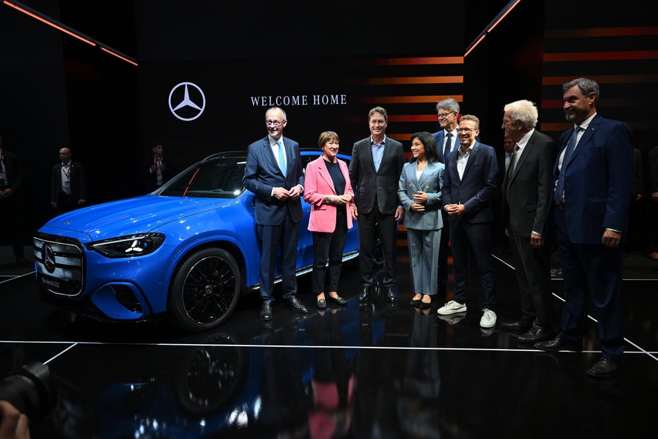 Ausgerechnet auf der Automobil-Ausstellung passierte ein technisches Missgeschick.
