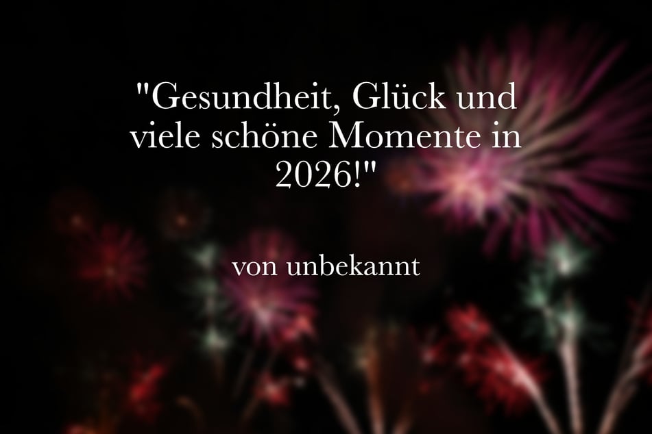 Gesundheit, Glück und viele schöne Momente in 2026!
