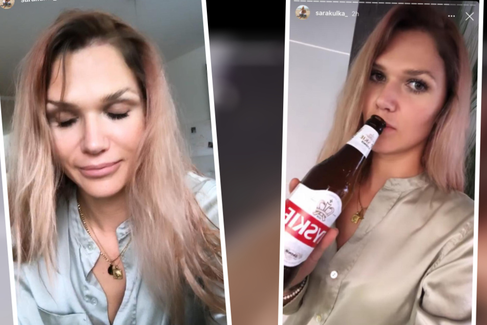 "Die Haare!": Sara Kulka erlebt Nervenzusammenbruch bei Instagram