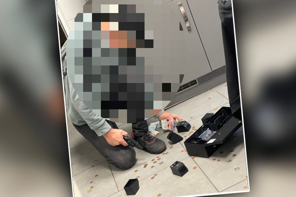 Der bisher unbekannte Mann war samt einer Pistole in dem Discounter an der Schloßstraße aufgekreuzt.