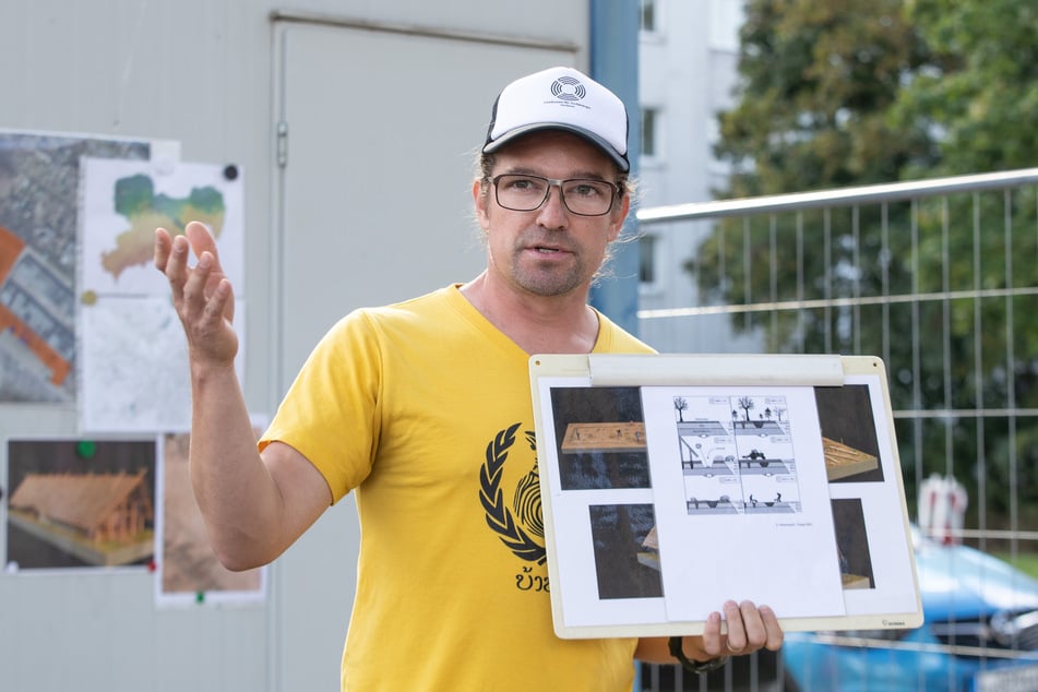 Thomas Lukas, wissenschaftlicher Grabungsleiter beim Landesamt für Archäologie Sachsen, ist seit 20 Jahren bei Ausgrabungen dabei. So etwas wie in Möckern, hat er noch nie gefunden.