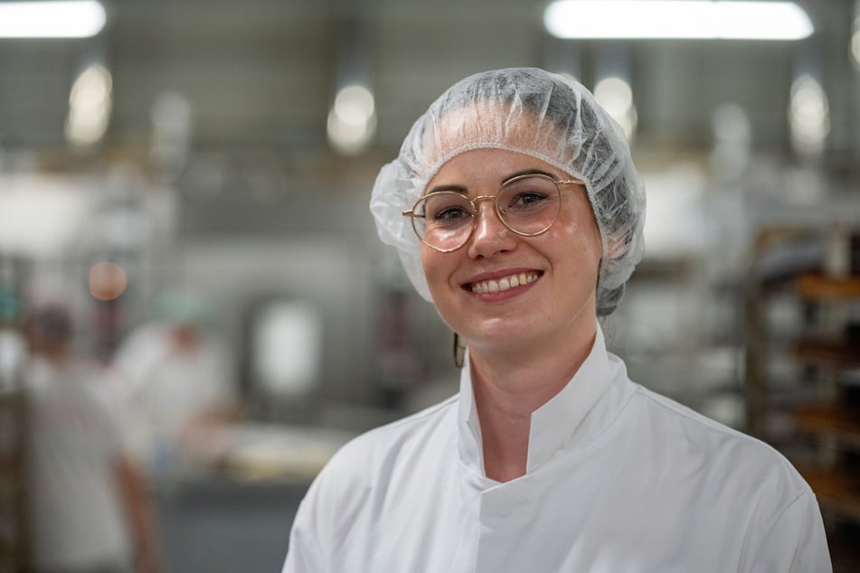Japaner lieben Reimann-Stollen, weiß die Qualitätsbeauftragte Nadine Sorkalla.