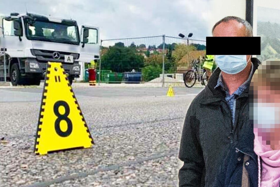 Lkw-Fahrer rollt über Radfahrer: "Es klang, als hätte ich einen Metallzaun gestreift"