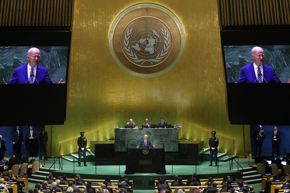 Biden rallies support for Ukraine as Zelensky speaks at UN General Assembly in New York