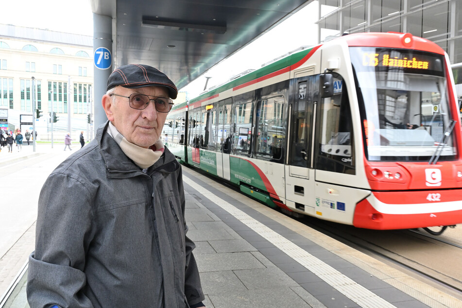 Fühlt sich abgehängt: Heinz Köhler (81) aus Chemnitz.
