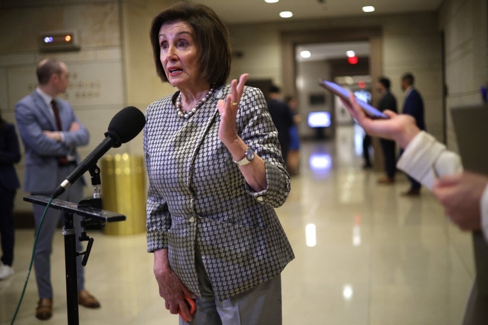 Congresswoman Nancy Pelosi was accused of complicity in genocide in Gaza during a speaking engagement at Arizona State University on April 8, 2024.