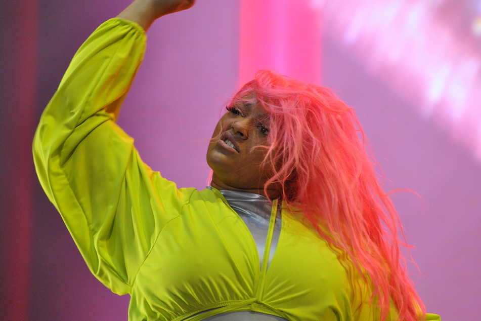 Lizzo's backup dancers brought the energy during the singer's headlining set at Day 1 at Governors Ball Music Festival on Friday, June 9, 2023.