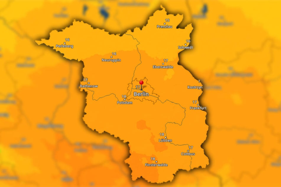 In den kommenden Tagen steigen die Temperaturwerte in Berlin und Brandenburg auf bis zu 18 Grad an.
