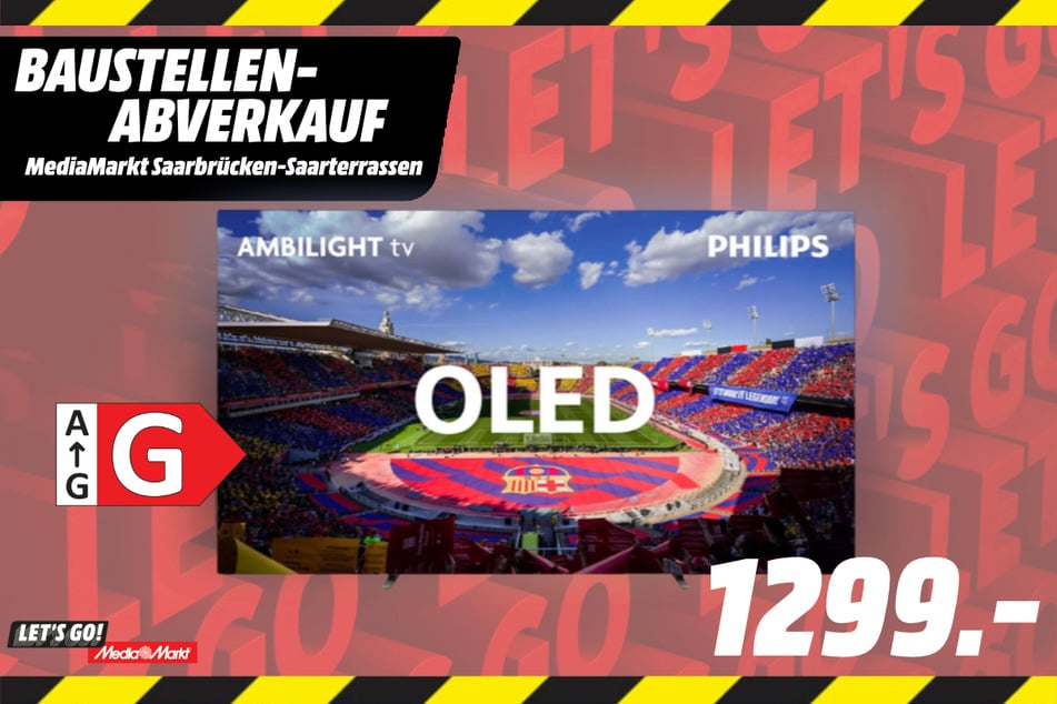 55-Zoll Philips-Fernseher für 1.299 Euro.