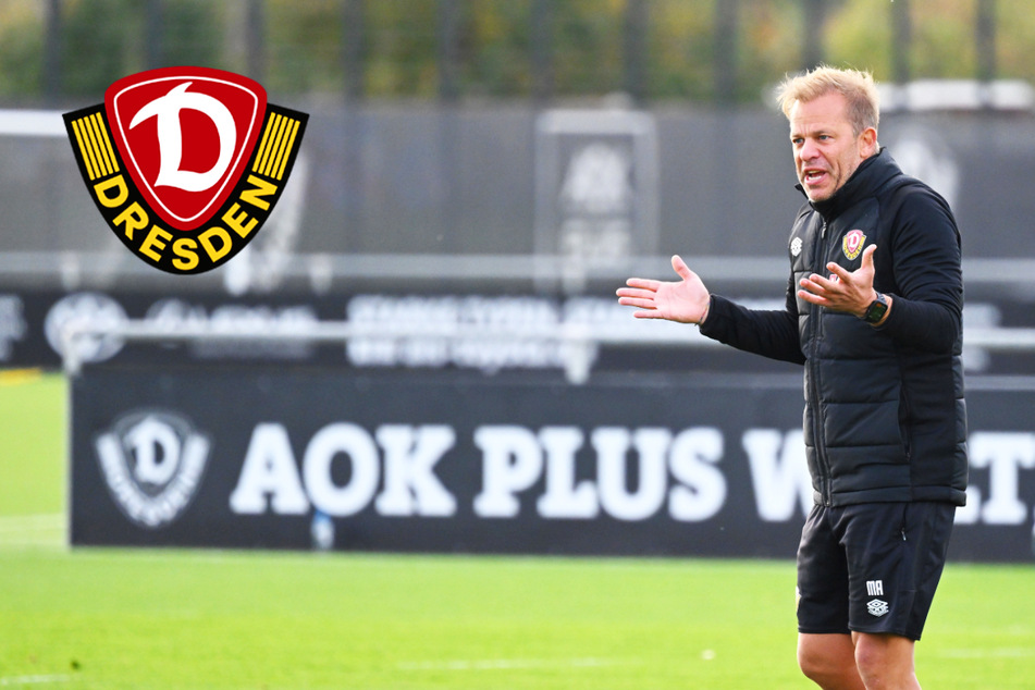 Setzt Dynamo-Coach Markus Anfang gegen Waldhof Mannheim auf ein Sturm-Duo?