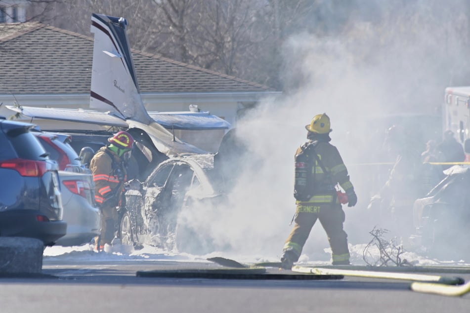 There were five passengers on board the small aircraft.