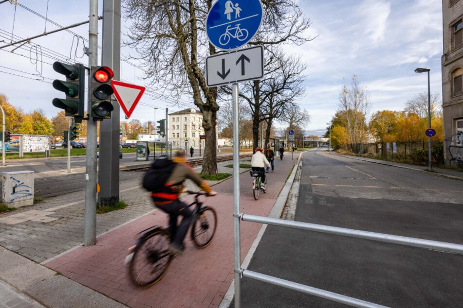 Pläne von Linken und Grünen: eine dritte Fahrradstraße ab der Zieschestraße.
