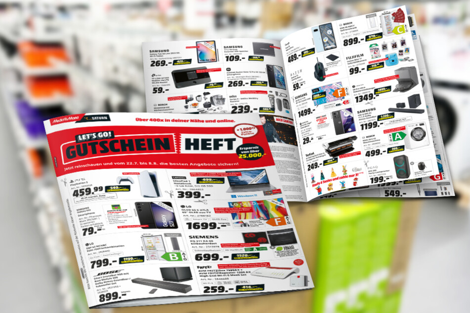Mit dem MediaMarkt-Gutscheinheft holt Ihr Euch hunderte Produkte besonders günstig!