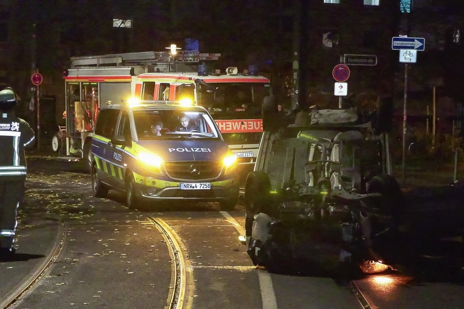 Die Polizei nahm beide Räuber in Gewahrsam.