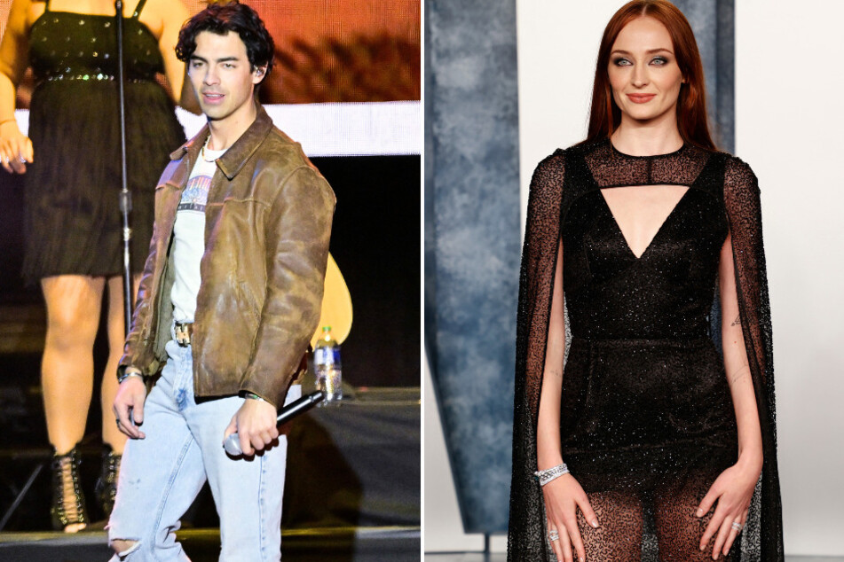 Actor Sophie Turner (r.) and singer Joe Jonas have moved on and are seeing other people.