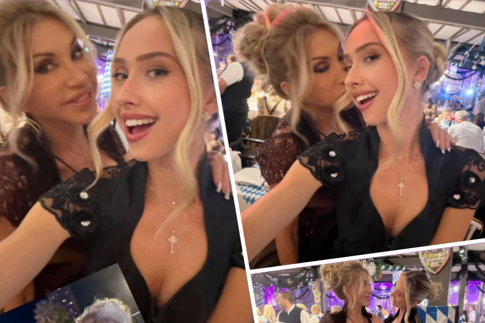 Carmen Geiss (60) und ihre jüngste Tochter Shania (21) ließen es auf dem Oktoberfest in Monaco ordentlich krachen.