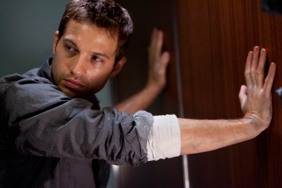 "Devil": Ex-Soldat Tony (Logan Marshall-Green) ist der letzte Überlebende im steckengebliebenen Aufzug.