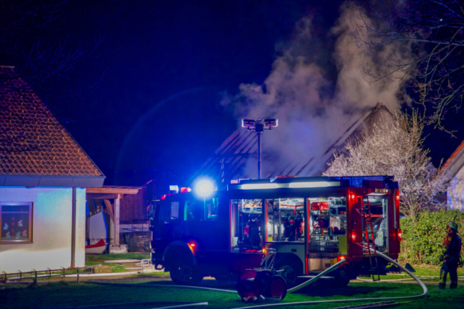 Einsatzkräfte vor Ort in Donzdorf.
