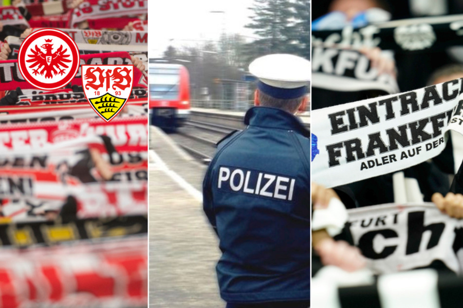 VfB-Fans ziehen Notbremse und prügeln sich mit Eintracht-Anhängern auf den Gleisen
