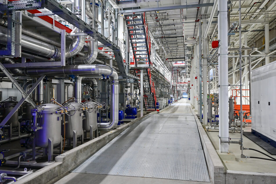 Am 11. April trat in der neuen Tesla-Fabrik bei Berlin Flüssigkeit aus.
