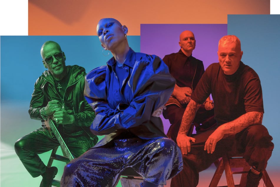 Kompromisslos, körperlich und emotional: Skunk Anansie um Frontfrau Skin spielen im Juni in Dresden.