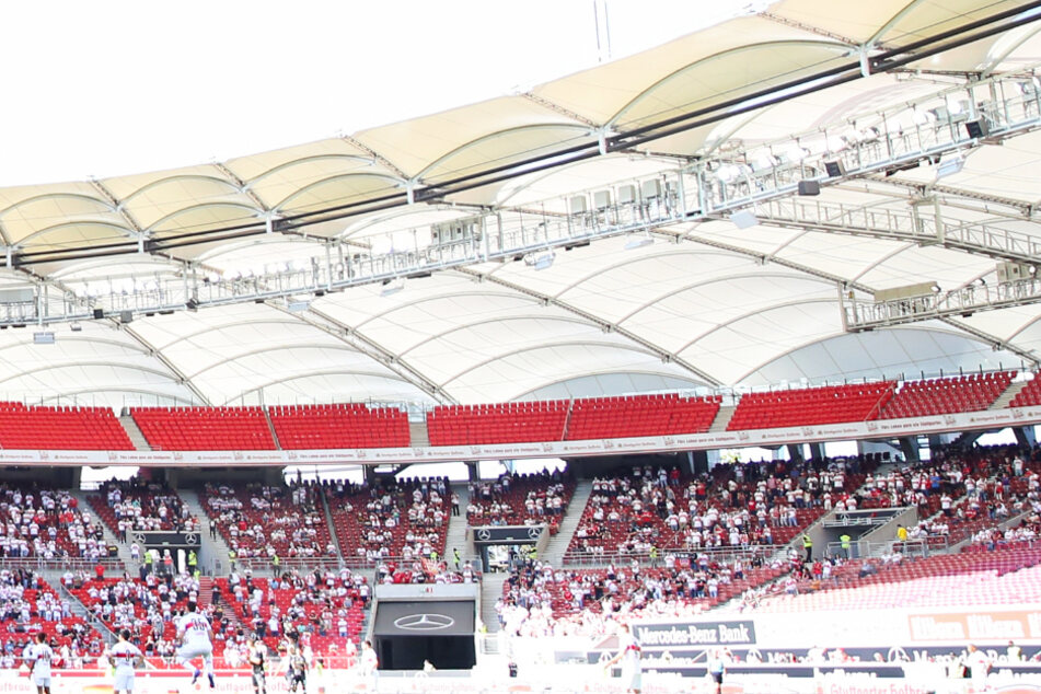 Ein Blick in die Mercedes-Benz Arena beim Heimspiel des VfB gegen den SC Freiburg.