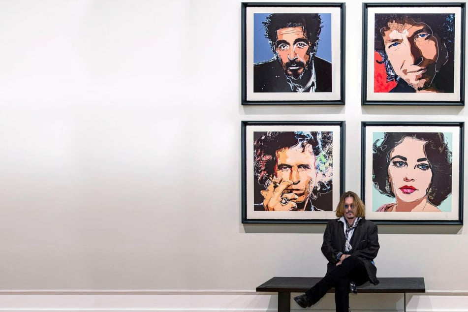 Johnny Depp's art prints sell out for millions of dollars