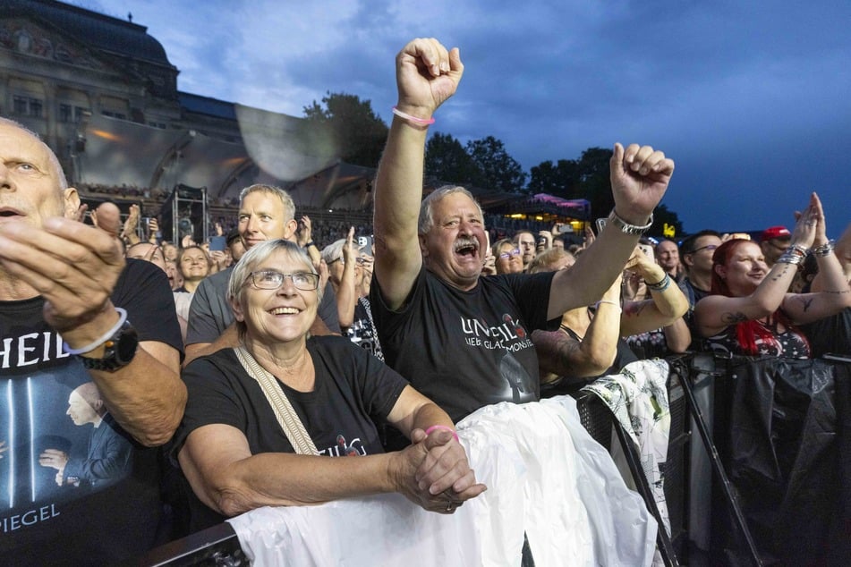 Beste Stimmung bei den Unheilig-Fans.