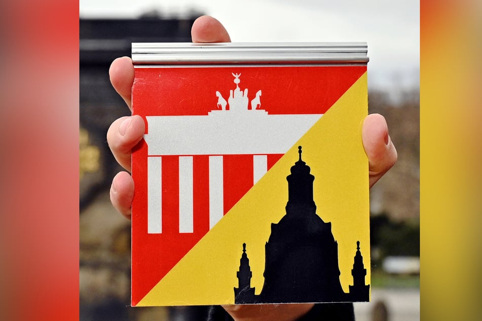 Dieses Schild weist Radler den Weg von Dresden nach Berlin – und umgekehrt.