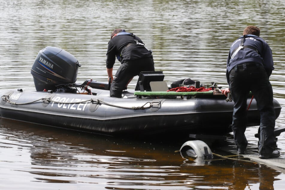 Suche nach vermutlich entführtem Daniel M.: Polizei an örtlichem See im Einsatz