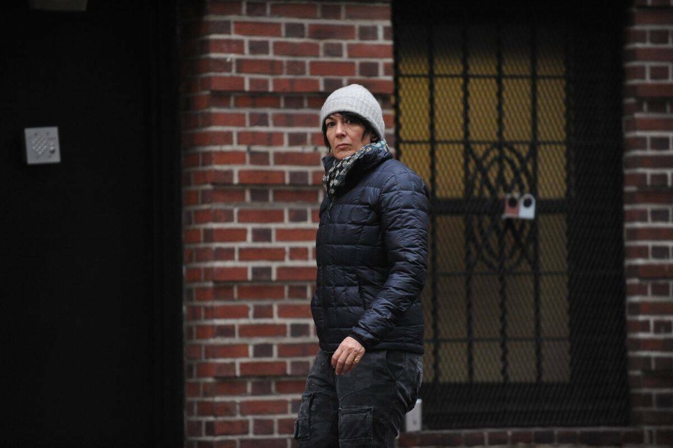 Ghislaine Maxwell outside her E. 65th Street Manhattan townhouse in 2015 (archive image).