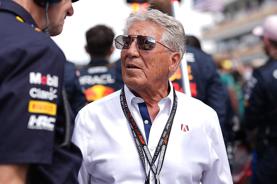 Cadillacs Aufsichtsrat und Ex-Weltmeister Mario Andretti (84) ist für das 2026 erstmals an den Start gehende US-Team gerade auf Fahrersuche. (Archivbild)