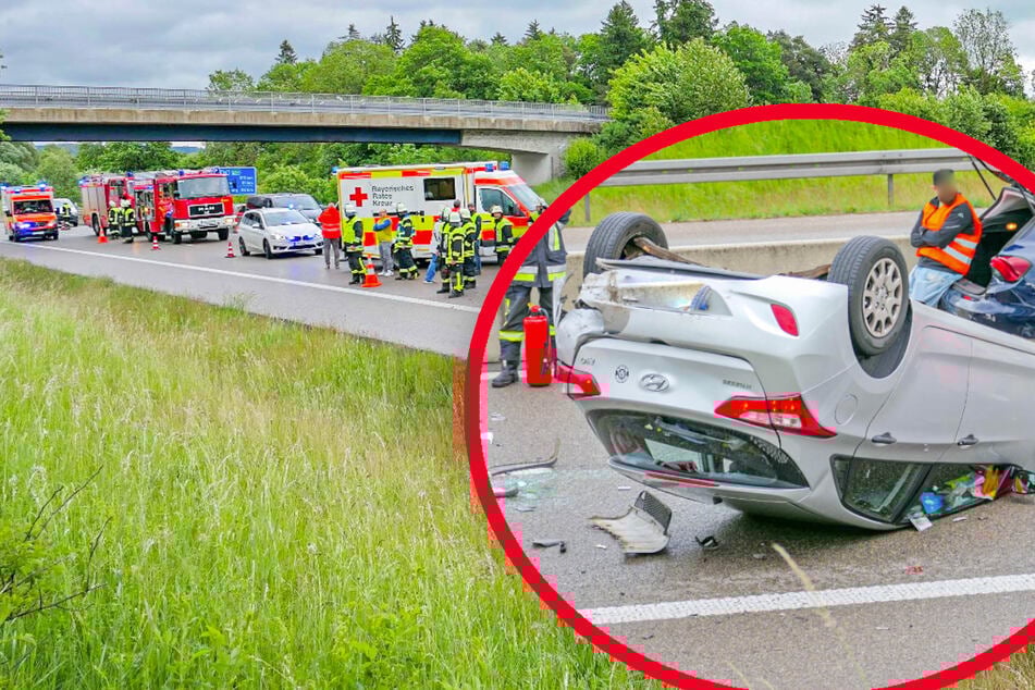 Unfall A96: A96-Auffahrunfall löst fatale Kettenreaktion aus
