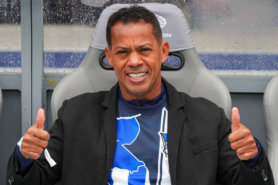 Marcelinho (49) ist am vergangenen Sonntag im Olympiastadion zu Gast gewesen.