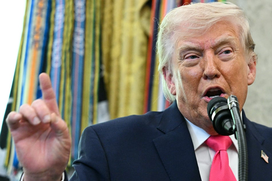 Trump claimed on Tuesday that Iran gave him a "very big present" linked to the Strait of Hormuz.